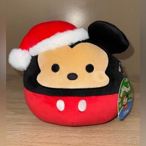 NWT SQUISMALLOWS MICKEY MOUSE DISNEY Christmas Plush. Size 8’.